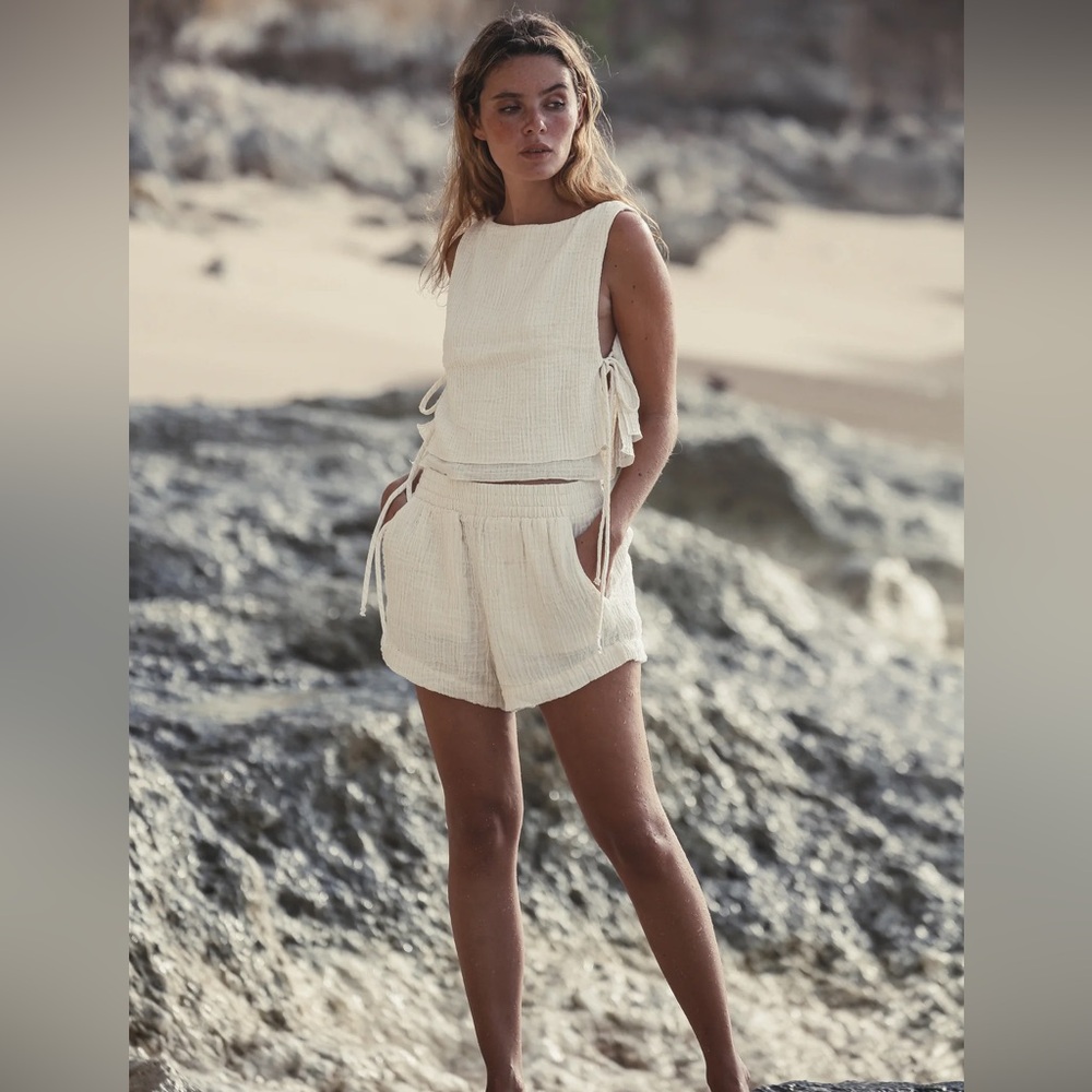 The Handloom Mia top and short set